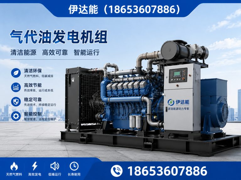 青州市200kW燃气发电机展示图